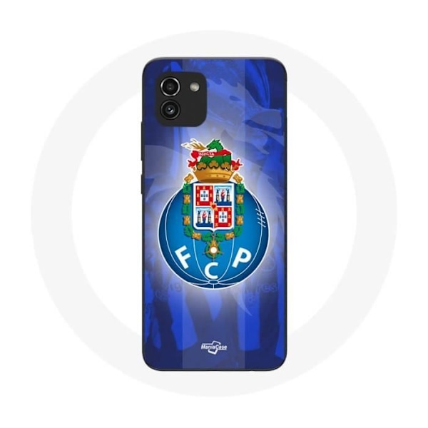 Coque - maniacase - Samsung Galaxy A03 - Souple - Skydd - Porto fond blå Portugal Svart