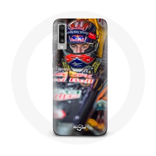Skyddsfodral för Samsung Galaxy A50 Formel 1 Max Verstappen F1-förare