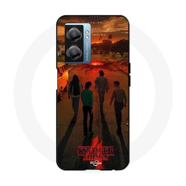 Coque Oppo A77 5G Stranger Things säsong 4