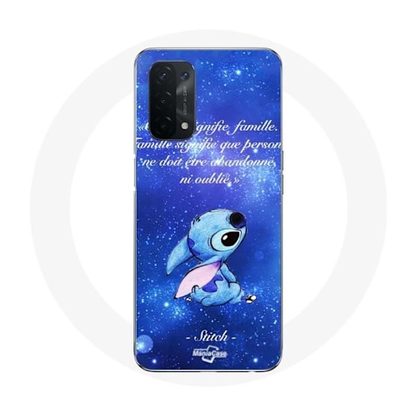 Coque för Oppo A74 5G Stitch Ohana Citation