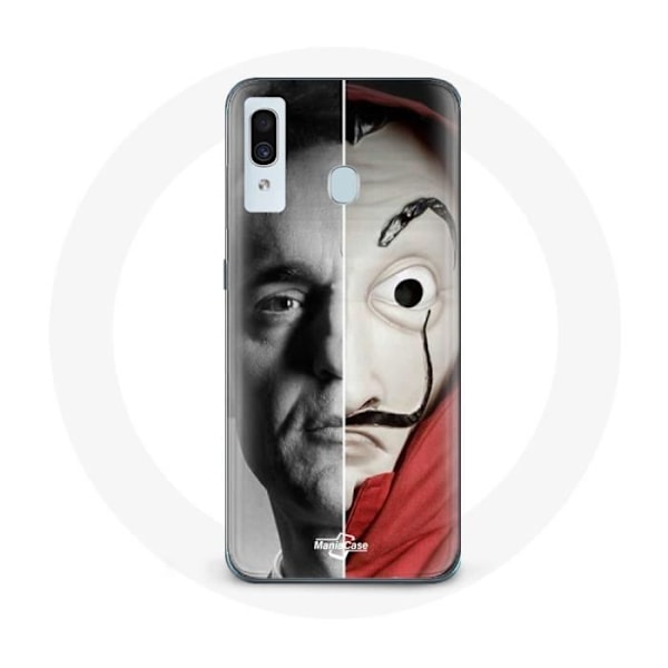 Coque för Samsung Galaxy A40 La casa de papel Berlin Masque Split