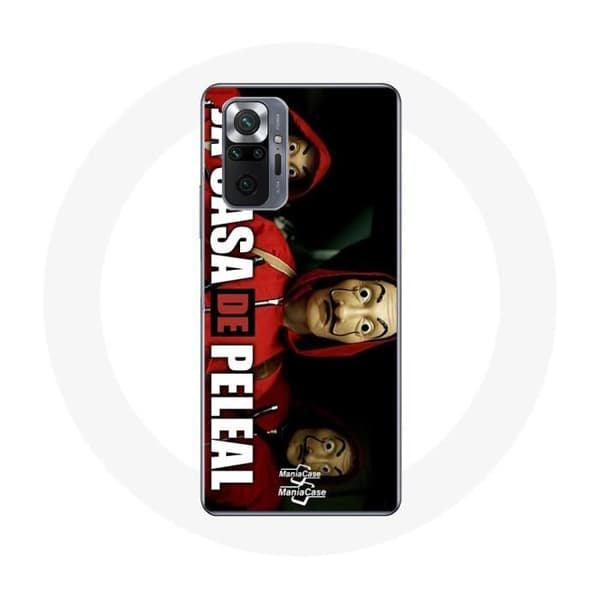 Coque för Xiaomi Redmi Note 10 Pro La casa de papel Dali-masquerader.