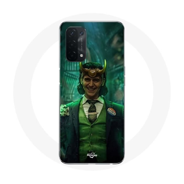 Coque - Maniacase - Oppo A54 5G - Mjuk - Svart - Loki Thor Ragnarok Svart