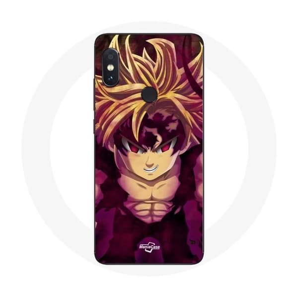 Cover til Xiaomi Redmi Note 5 Pro Manga Seven Deadly Sins Demon