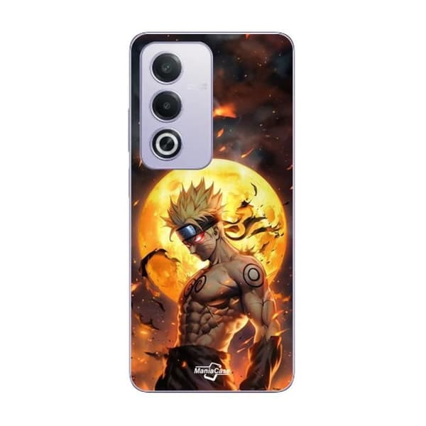 Coque Oppo A80 mørk naruto måne 3D Maniacase