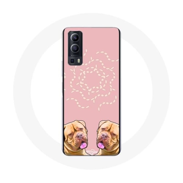 Coque - Vivo - Y72 - Dogue de Bordeaux - Symmetrisk - Mjuk