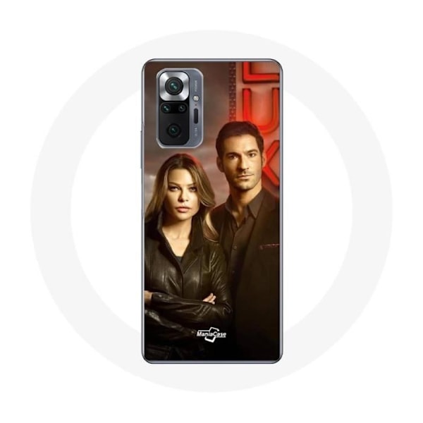 Coque för Xiaomi Redmi Note 10 Pro Chloe Decker och Lucifer Morningstar