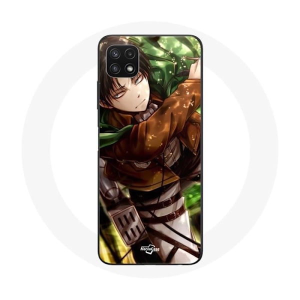 Coque för Samsung Galaxy A22 5G Attack on Titan Levi Ackerman