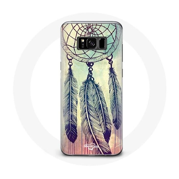 Coque för Samsung Galaxy S8 plus Fångare av drömmar färgglad brun