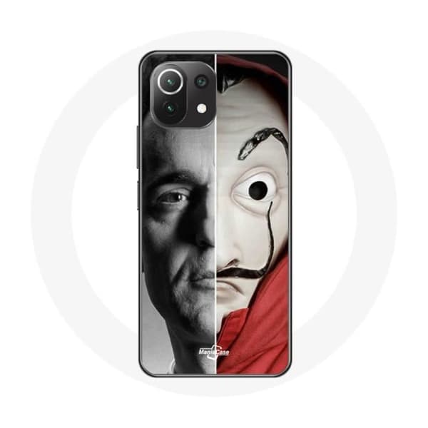 Cover til Xiaomi Mi 11 Lite La casa de papel Berlin Maske Split