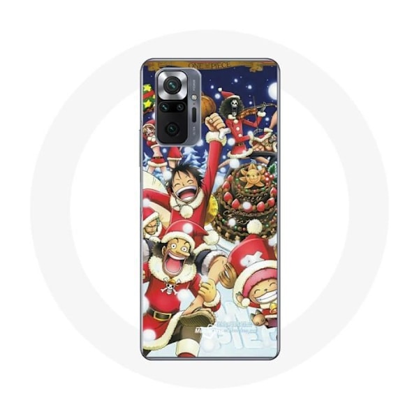 Coque för Xiaomi Redmi Note 10 Pro One Piece Julafton Anime Manga