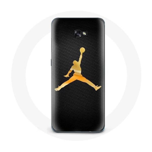 Coque för Samsung Galaxy A3 2017 Air Michael Jordan logotyp gul
