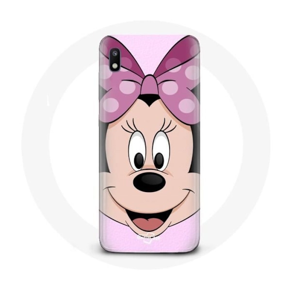 Coque för Samsung Galaxy A10 Minnie Mouse Tecknad rosa