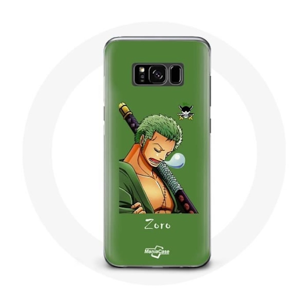 Coque för Samsung Galaxy S8 plus One Piece Manga Zoro svärd