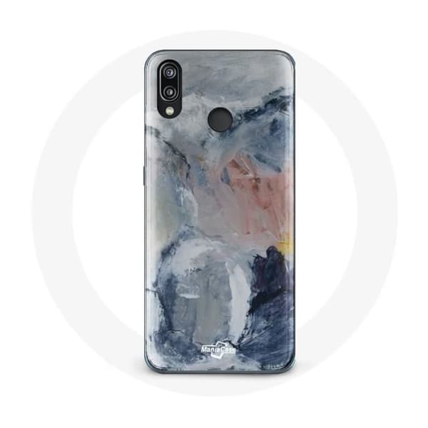 Cover til Huawei P20 Lite - Huawei - P20 Lite - Blød - Abstrakt - Grå Grå