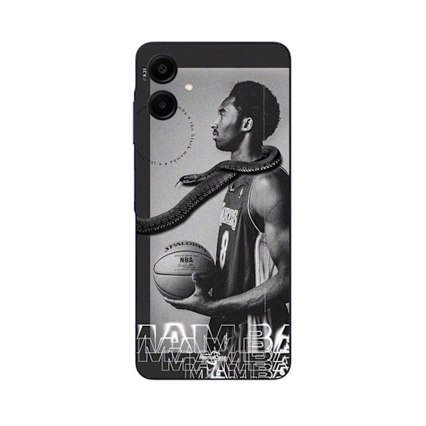 Telefonfodral - Maniacase - Samsung Galaxy A06 - Svart - Mjuk - NBA Black Mamba Mentality Svart