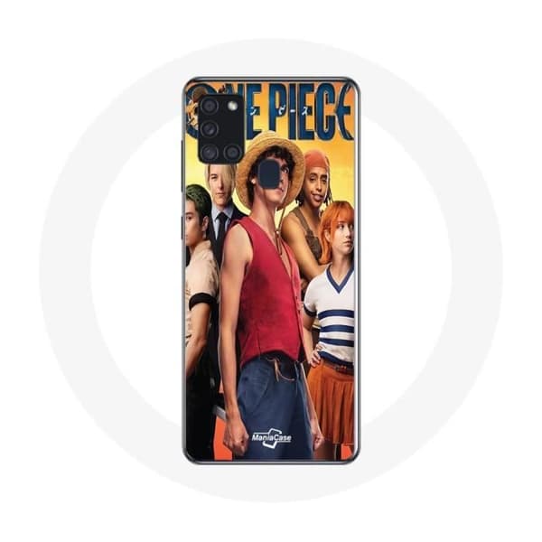 Coque - One Piece - Samsung Galaxy A21s - Mjuk - Anime - Vit