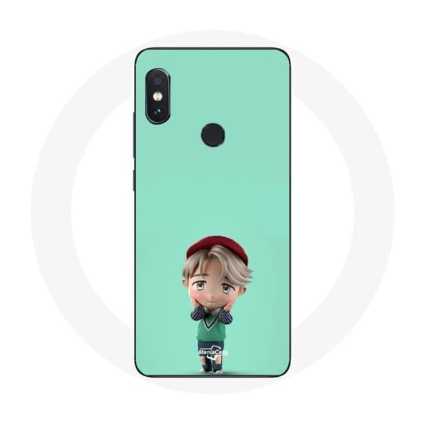 Cover til Xiaomi Redmi Note 5 Pro BTS TinyTAN Animation Jimin
