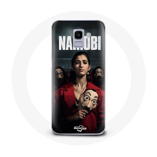 Coque för Samsung Galaxy A8 2018 La casa de papel Nairobi Säsong 4
