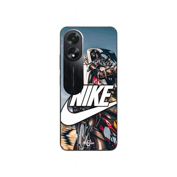 Coque Oppo A38 nike-logotyp vit motorhjul Maniacase