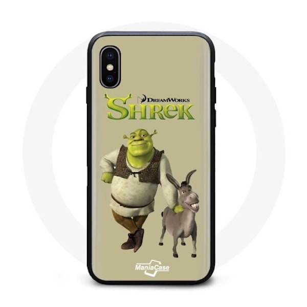 Coque iPhone XS Max Shrek och åsna