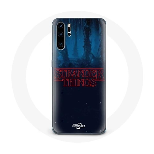 Coque - Huawei - P30 Pro - Souple - Blå - Stranger Things logotyp säsong 2