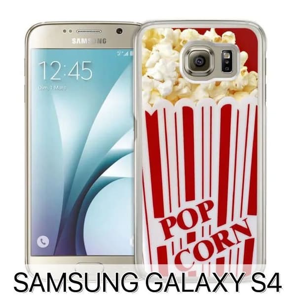 Samsung Galaxy S4 -kuori: Popcorn