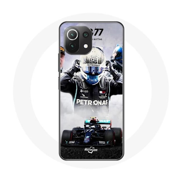 Fodral för Xiaomi Mi 11 Lite Formel 1 Valtteri Bottas F1-förare Svart