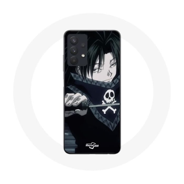 Coque - Maniacase - Samsung Galaxy A32 5G - Svart - Hunter x Hunter Feitan - Mjuk svart