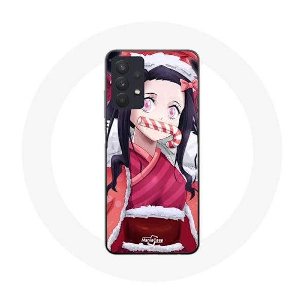 Skydd för Samsung Galaxy A32 5G Anime Demon Slayer Kamado Nezuko Juldagen 2024