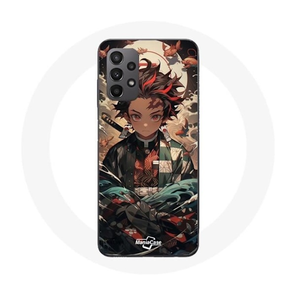 Coque för Samsung Galaxy A23 5G Demon Slayer Tanjiro Anime Manga - Maniacase
