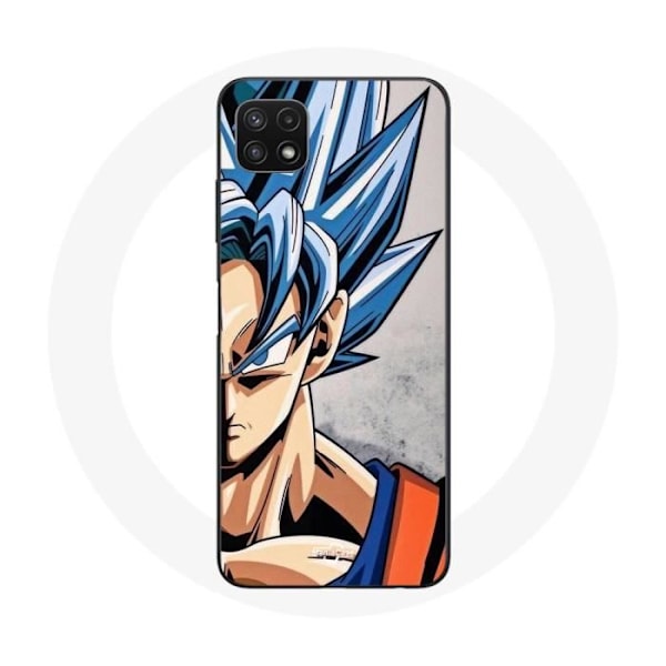 Coque för Samsung Galaxy A22 5G Anime Dragon Ball Goku Blått Hår