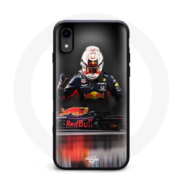 Coque - Formel 1 - Iphone XR - Blød - Sort - Verstappen Mønster