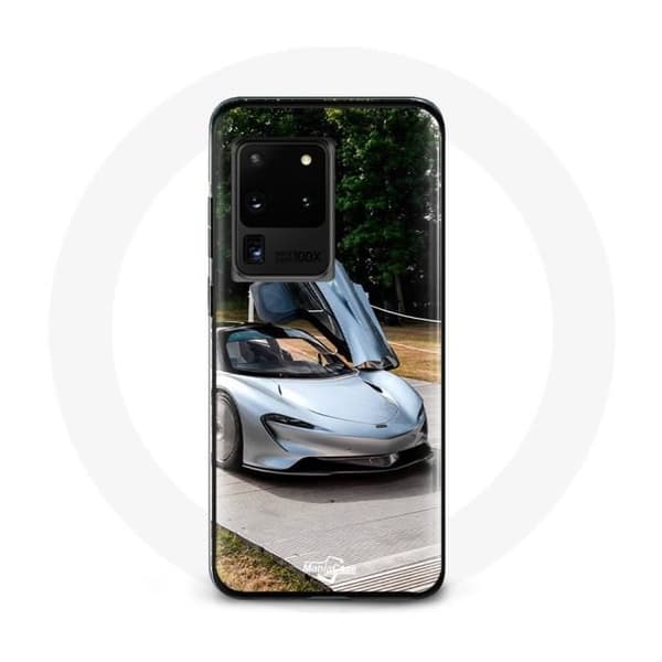 Cover - McLaren - Samsung Galaxy S20 Ultra - Grå - Blød - Sporty Grå