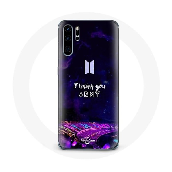 Coque för Huawei P30 Pro Bangtan Sonyeondan Konsert BTS Armé Bomb Lightstick