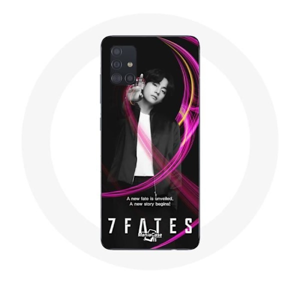 Coque för Samsung Galaxy A51 Bangtan Sonyeondan 7 Fates Chakho med BTS V Konceptfoto