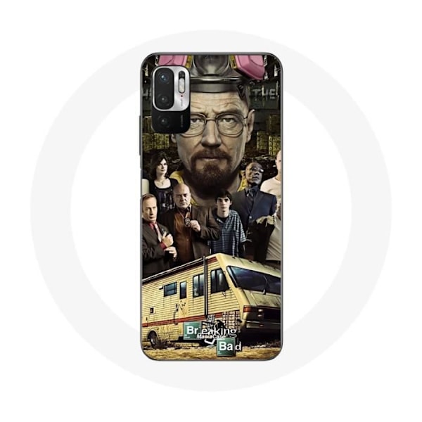 Coque - Xiaomi - Redmi Note 10T 5G - Mjuk - Vit - Breaking Bad Heisenberg
