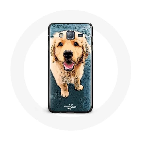 Skydd för Samsung Galaxy A3 Golden retriever Valp