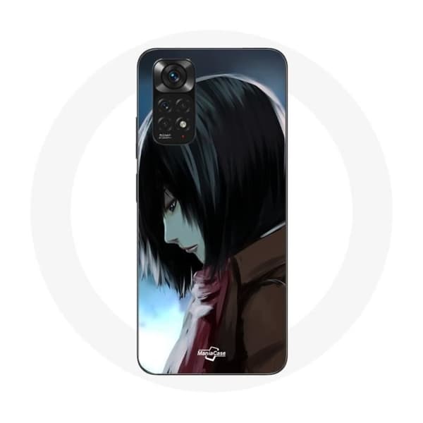 Coque för Xiaomi Redmi Note 11S Mikasa Ackerman Attack on Titan Manga Anime