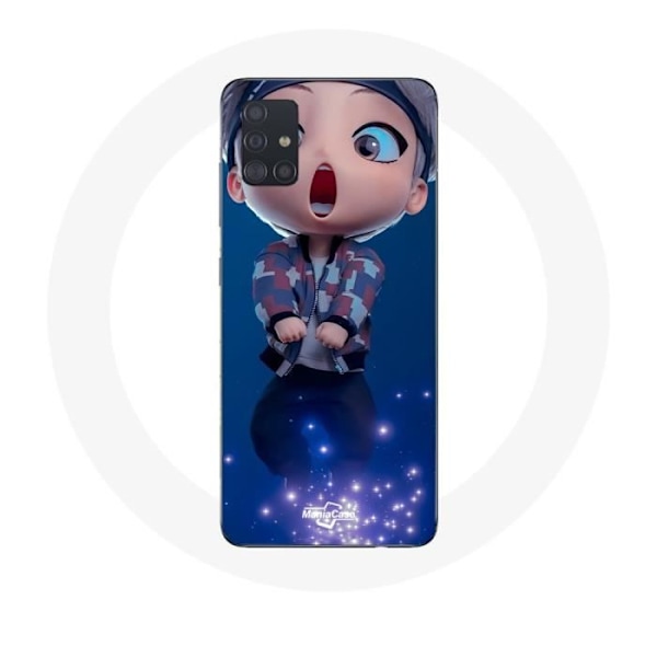 Coque för Samsung Galaxy A51 BTS TinyTAN Animation V Mic Drop