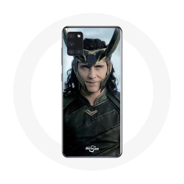 Coque - Maniacase - Samsung Galaxy A21S - Mjuk - Svart - Loki Thor Ragnarok Svart