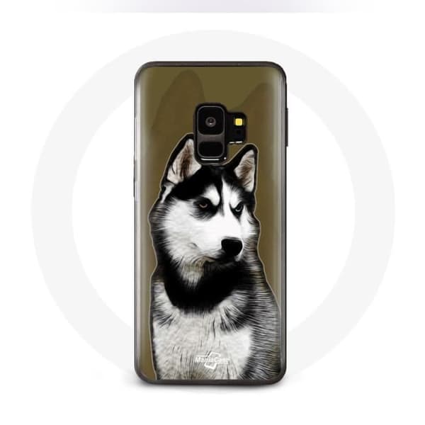 Siberian Husky cover til Samsung Galaxy S9