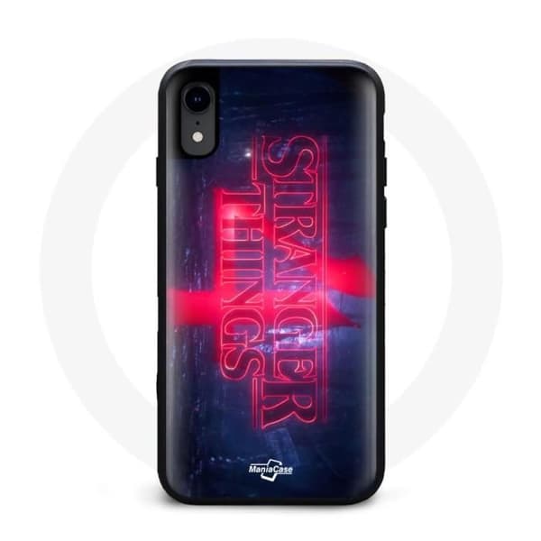Iphone X:n Stranger Things -logo, läpinäkyvä, kausi 4, traileri 2022