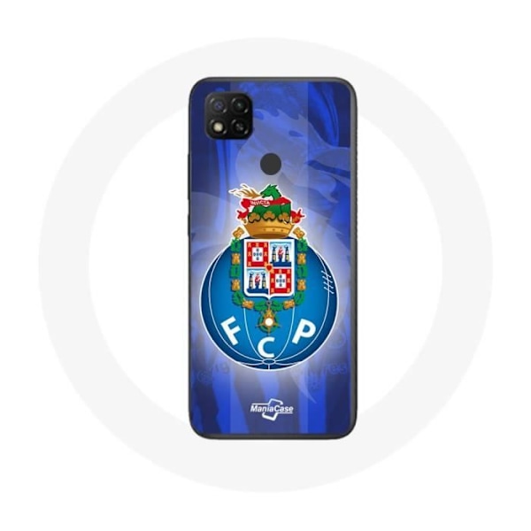 Coque - maniacase - Xiaomi Redmi 9C - Mjuk - Skydd - Porto blå bakgrund Portugal Svart