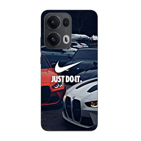Coque Maniacase för Oppo Reno 13 Pro 5G BMW M NIKE JUST DO IT Svart