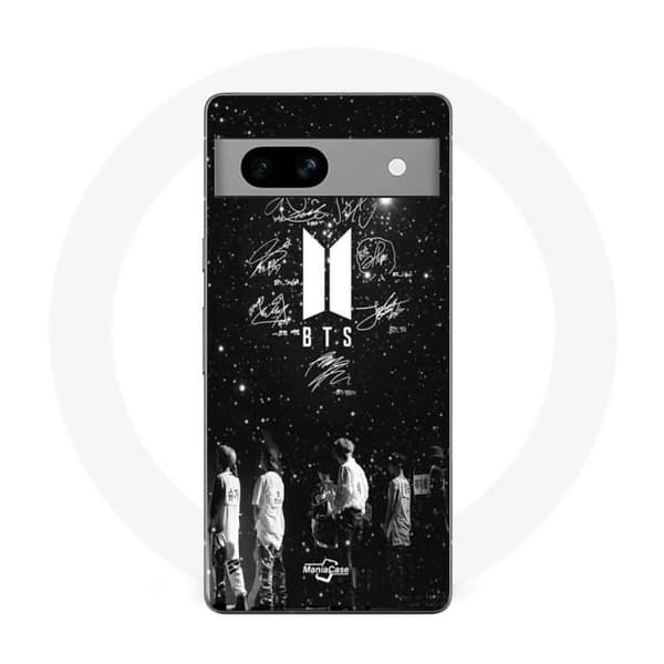 Coque Maniacase til Google Pixel 7a bts signatur nat stjerne