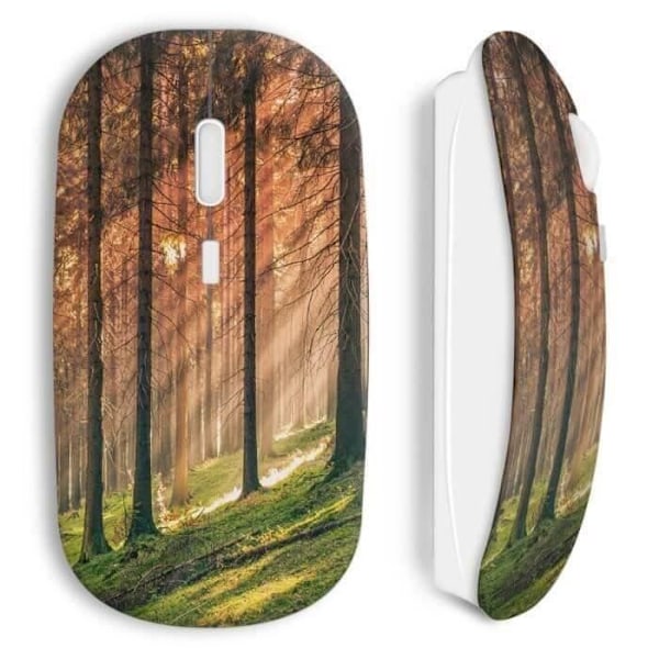 Trådlös Mus Röd Skog