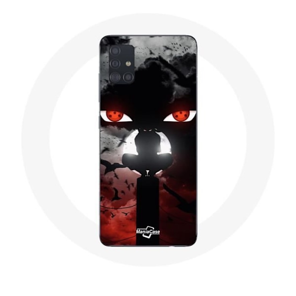 Coque för Samsung Galaxy A51 5G Itachi Uchiwa Naruto Anime-konst