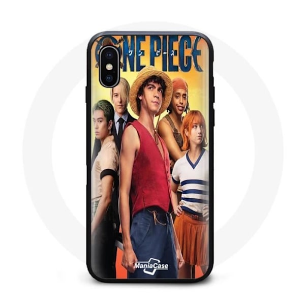 Coque för Iphone XS Max Anime One Piece Luffy Affisch Karaktärer Konst Säsong 1