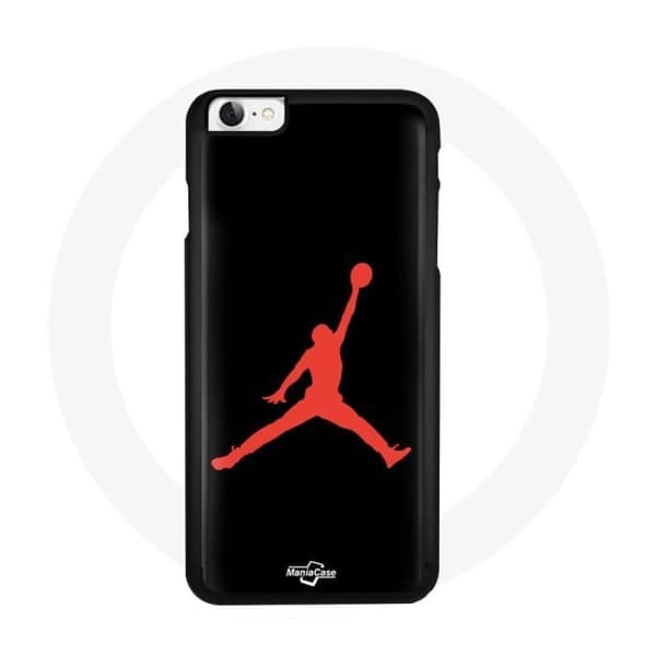Coque - MANIACASE - Iphone SE - Sort - Jordan logo - Blød